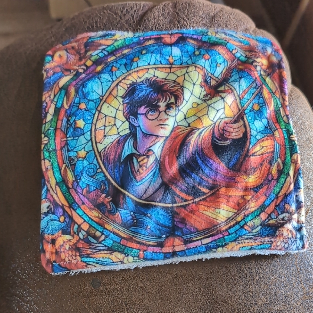 🍁Harry Potter Stain Glass Washcloth
